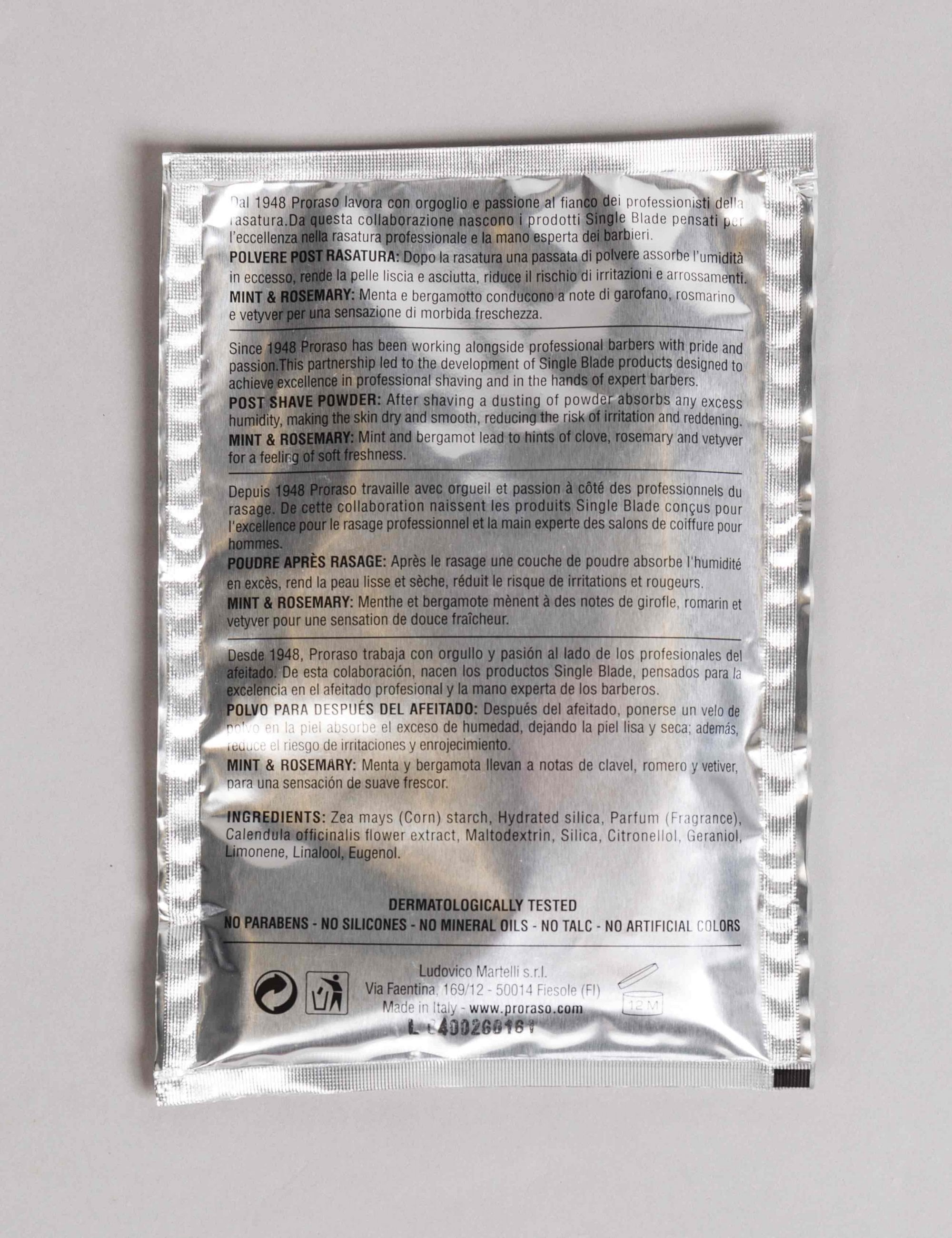 Proraso Post Shave Powder (100g)