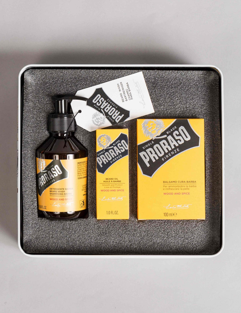 Beard Care Tin - Wood & Spice