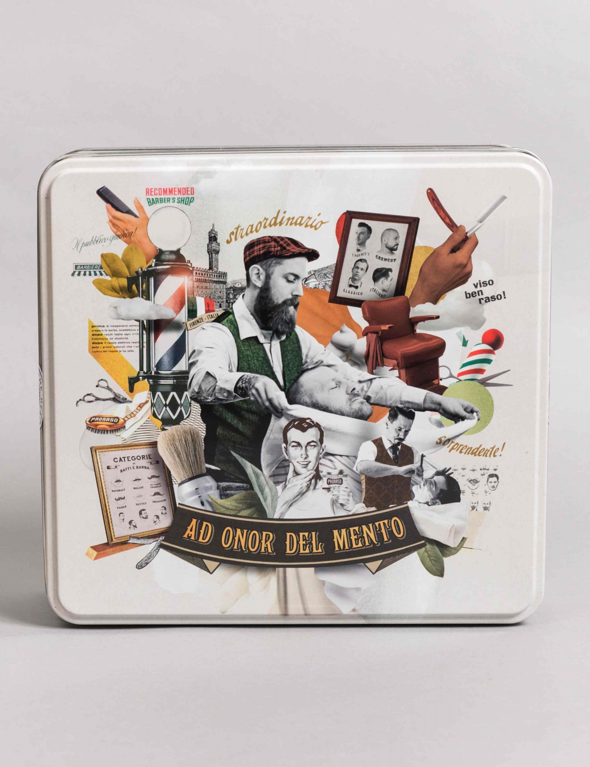 Beard Care Tin - Azur Lime