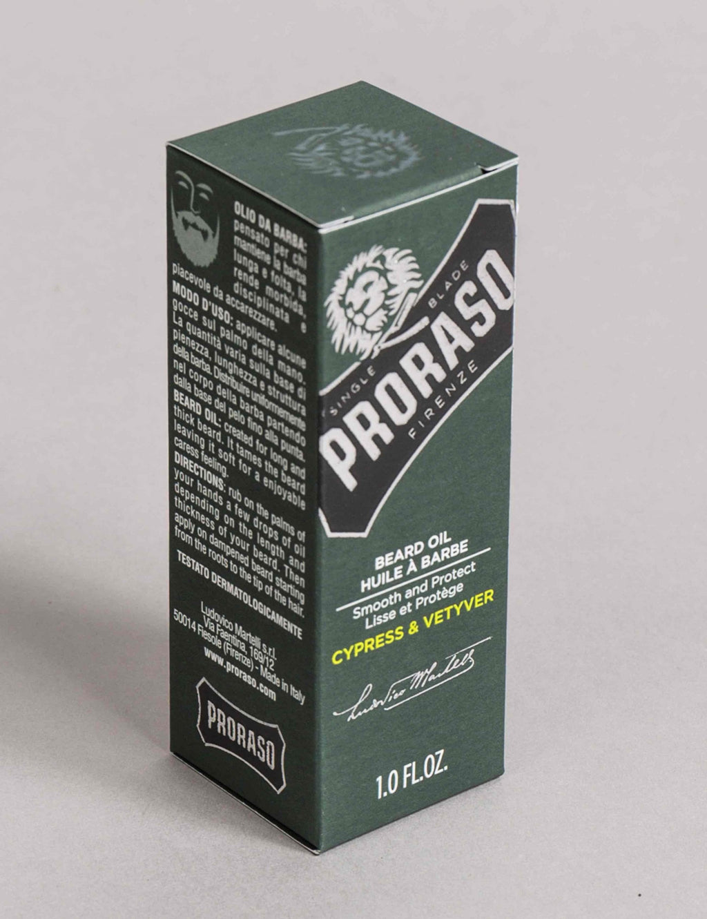 Beard Care Tin - Cypress & Vetyver