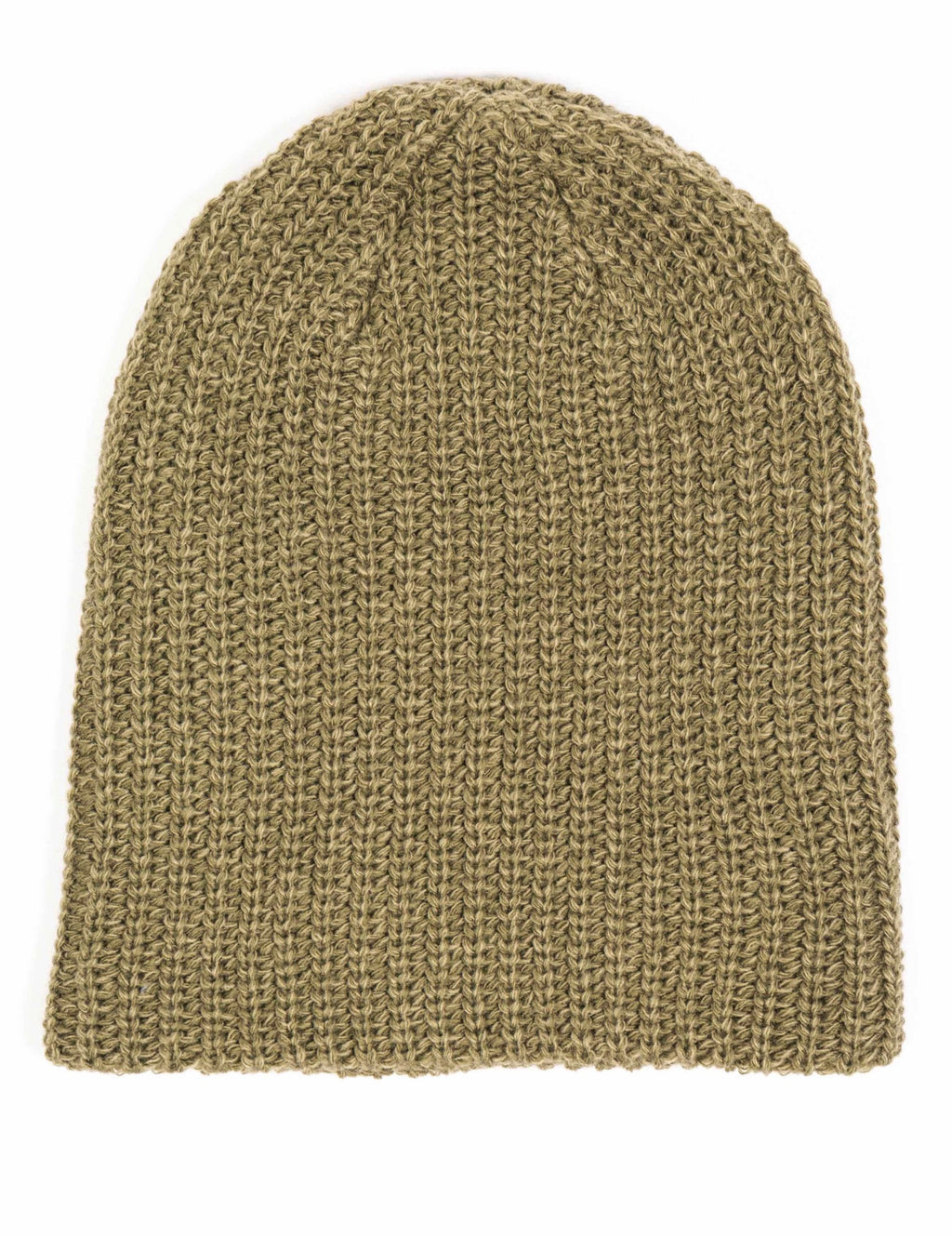 Ovik Melange Beanie Hat - Laurel Green