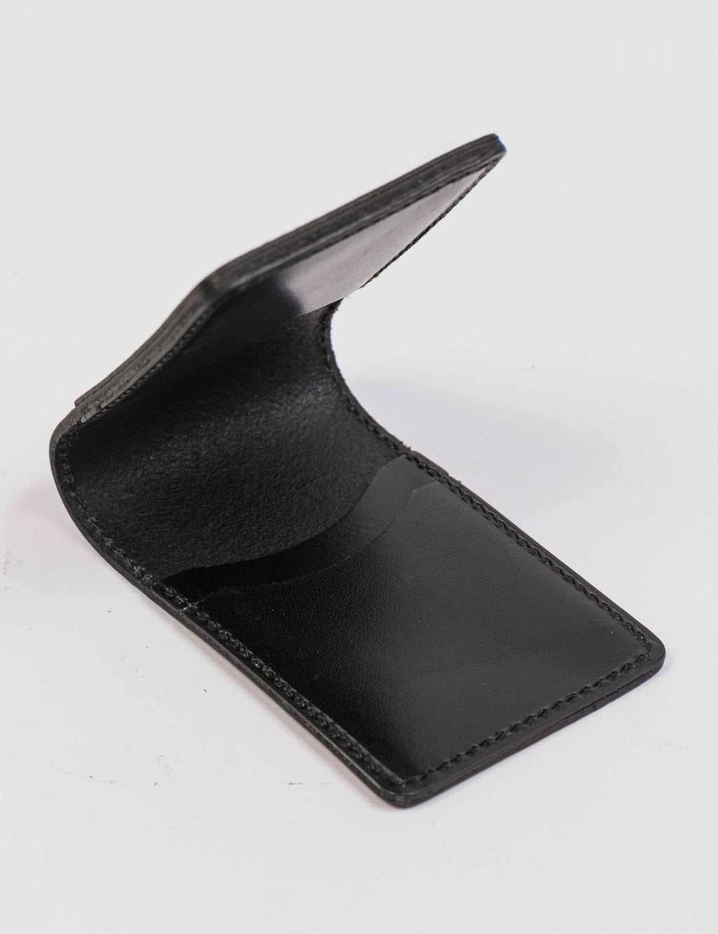 Ovik Leather Large Card Holder - Black