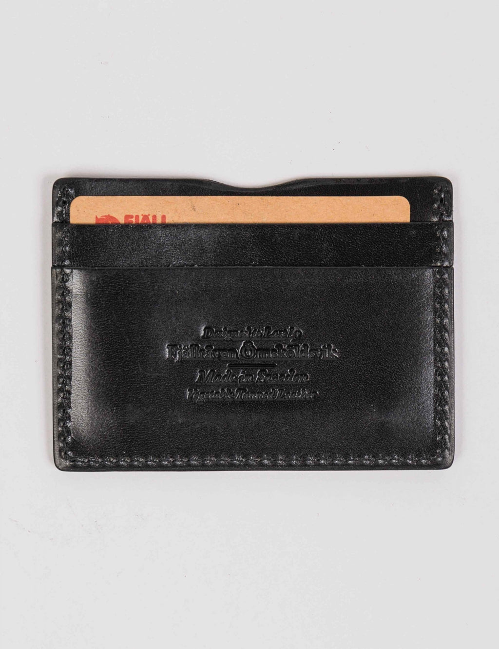 Ovik Leather Card Holder - Black