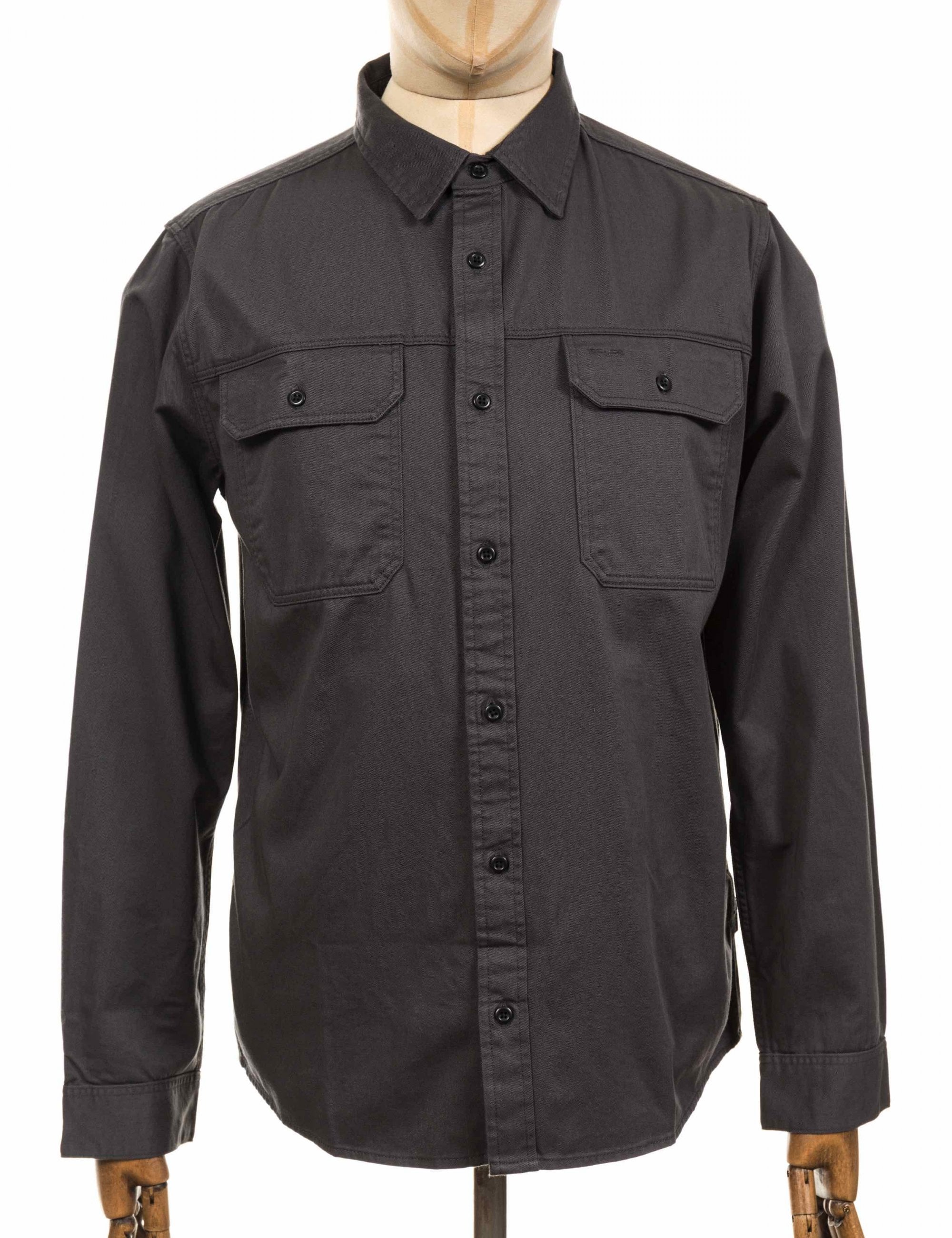 Four Canyons Twill Shirt -Forge Grey