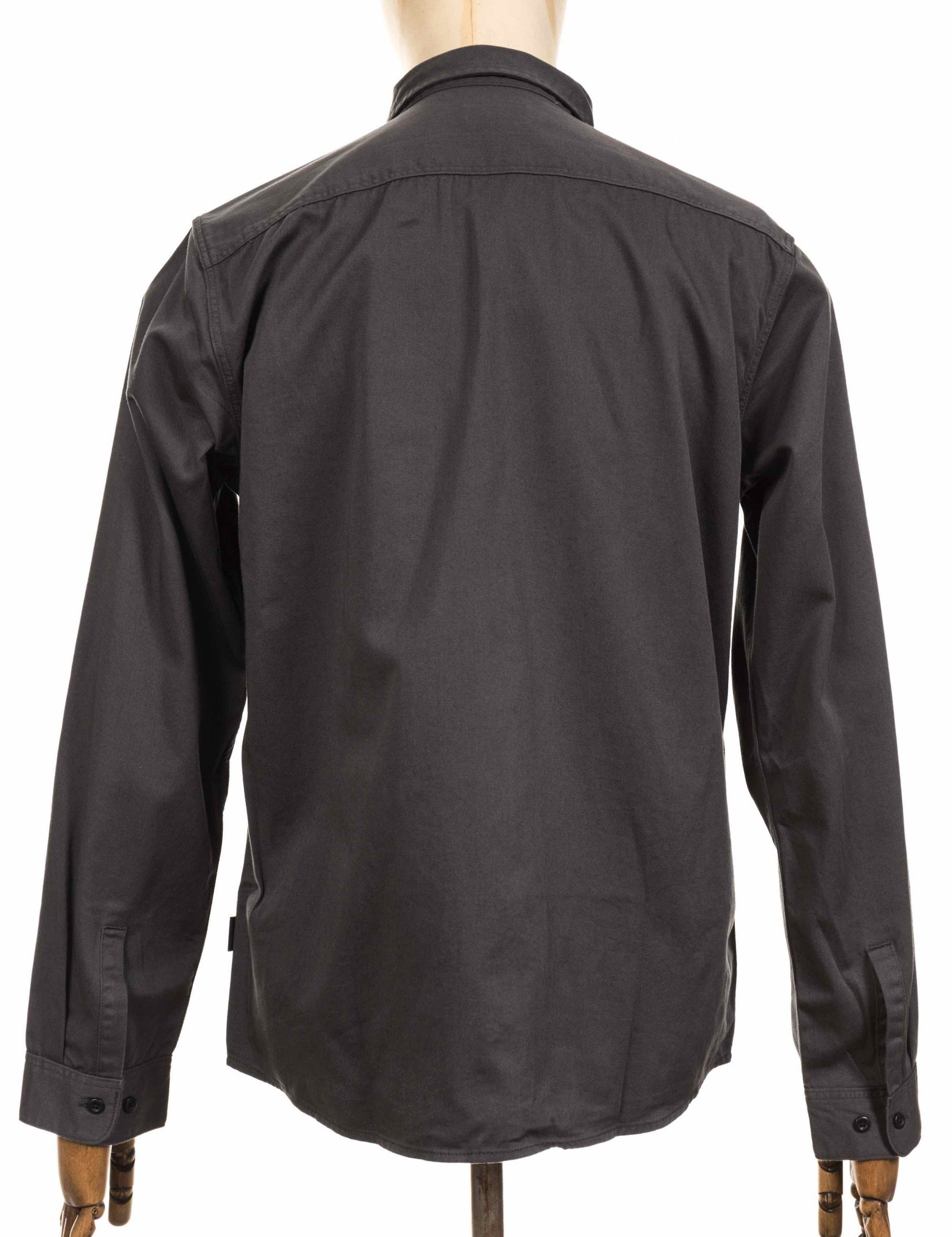 Four Canyons Twill Shirt -Forge Grey