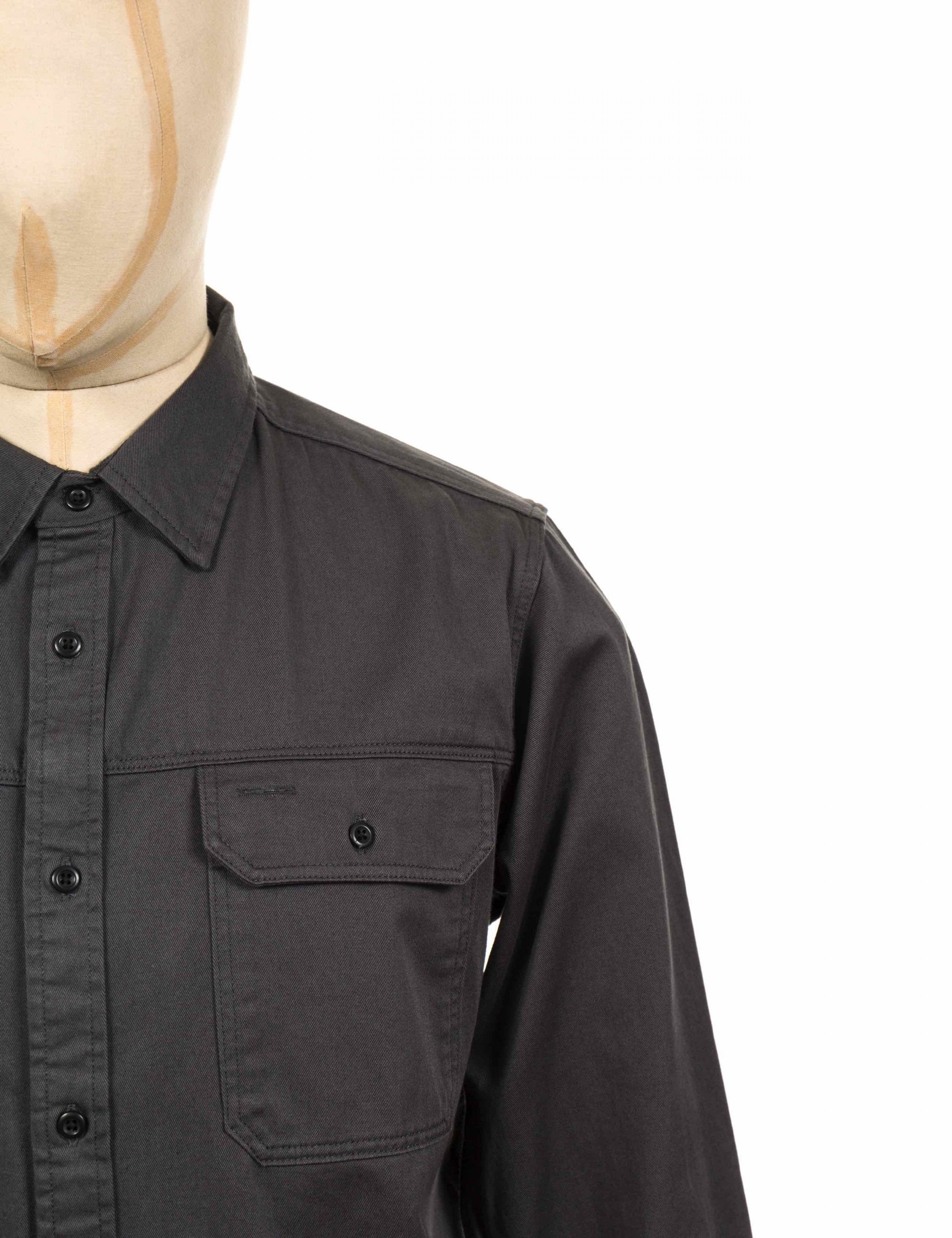 Four Canyons Twill Shirt -Forge Grey