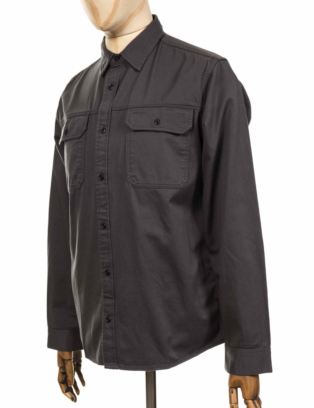 Four Canyons Twill Shirt -Forge Grey