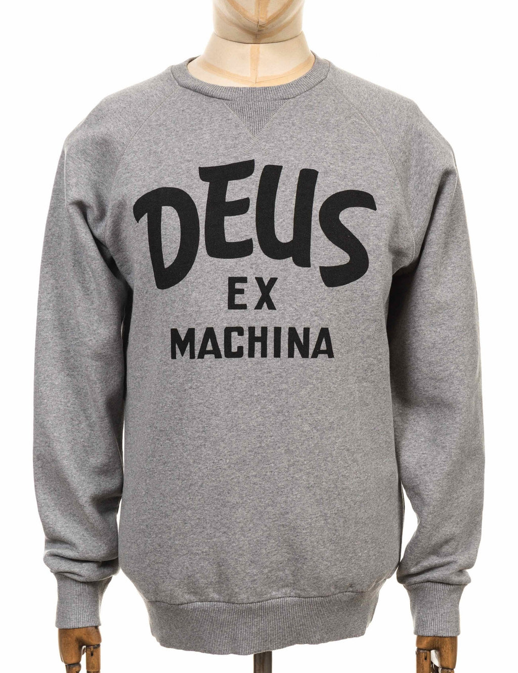 Curvy Crew Sweat - Grey Heather