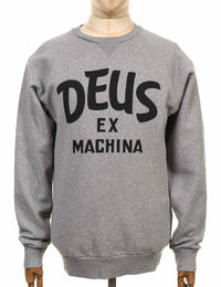 Curvy Crew Sweat - Grey Heather