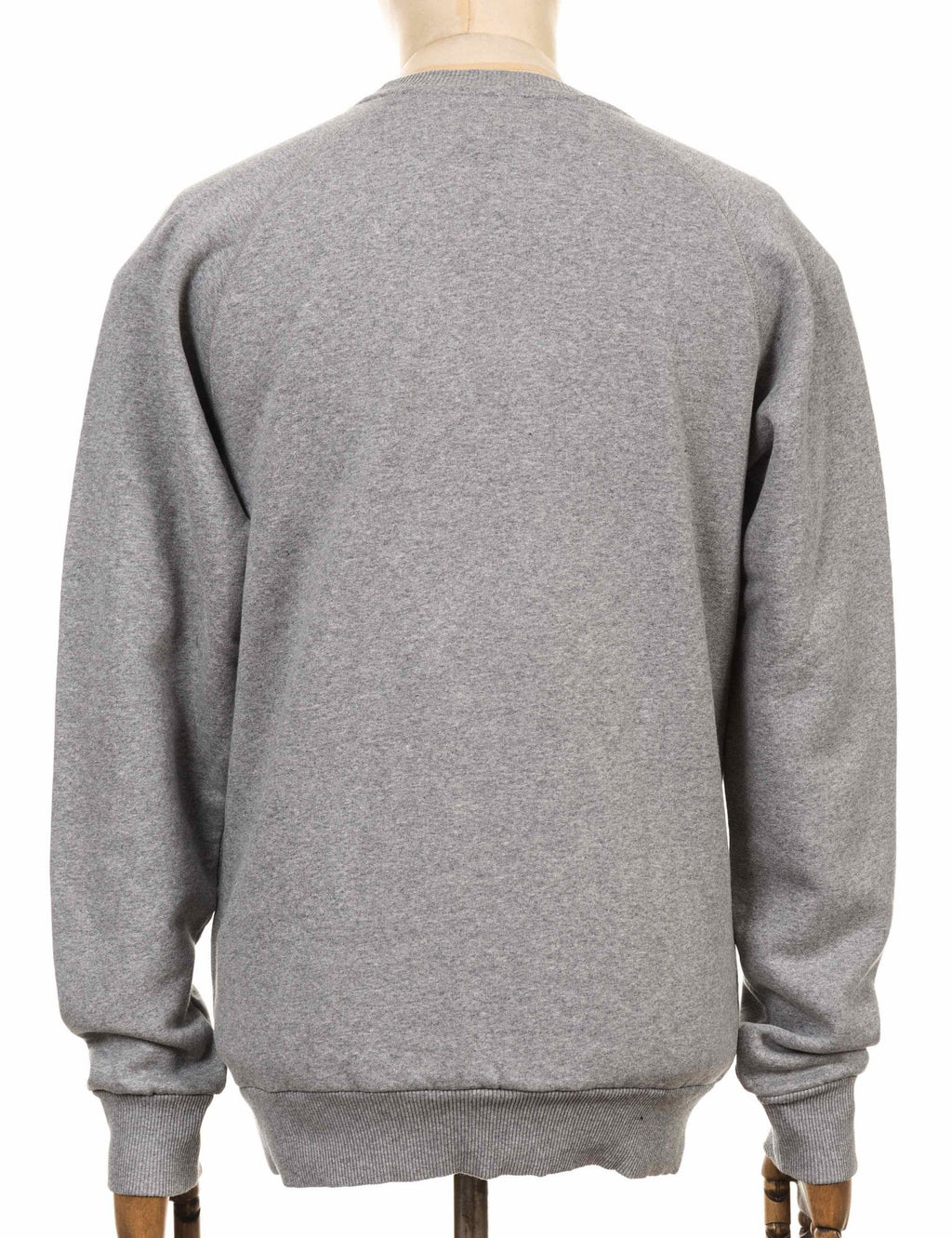 Curvy Crew Sweat - Grey Heather