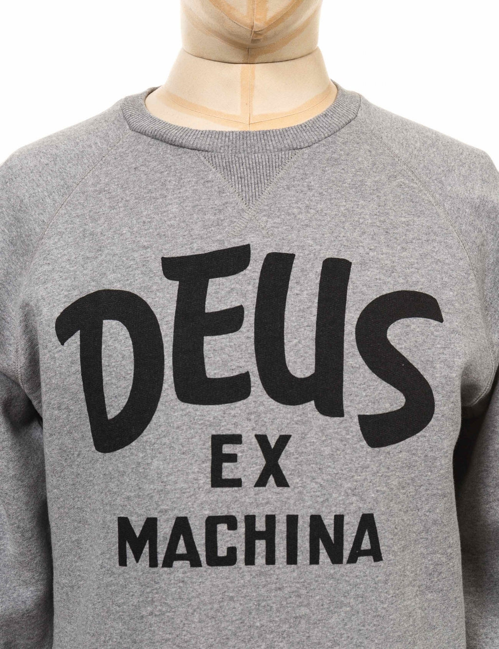 Curvy Crew Sweat - Grey Heather