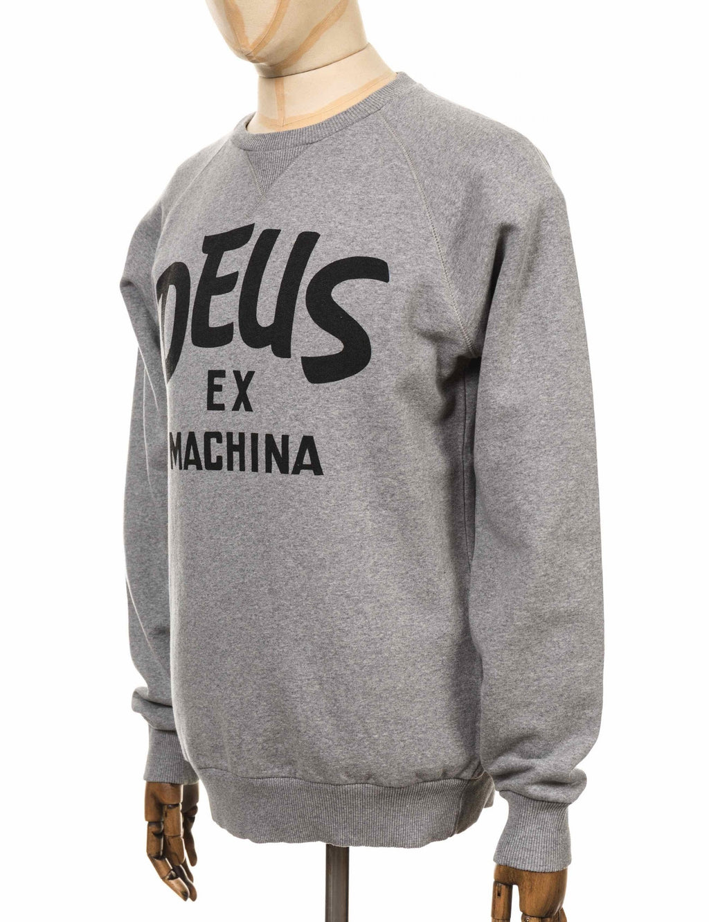 Curvy Crew Sweat - Grey Heather