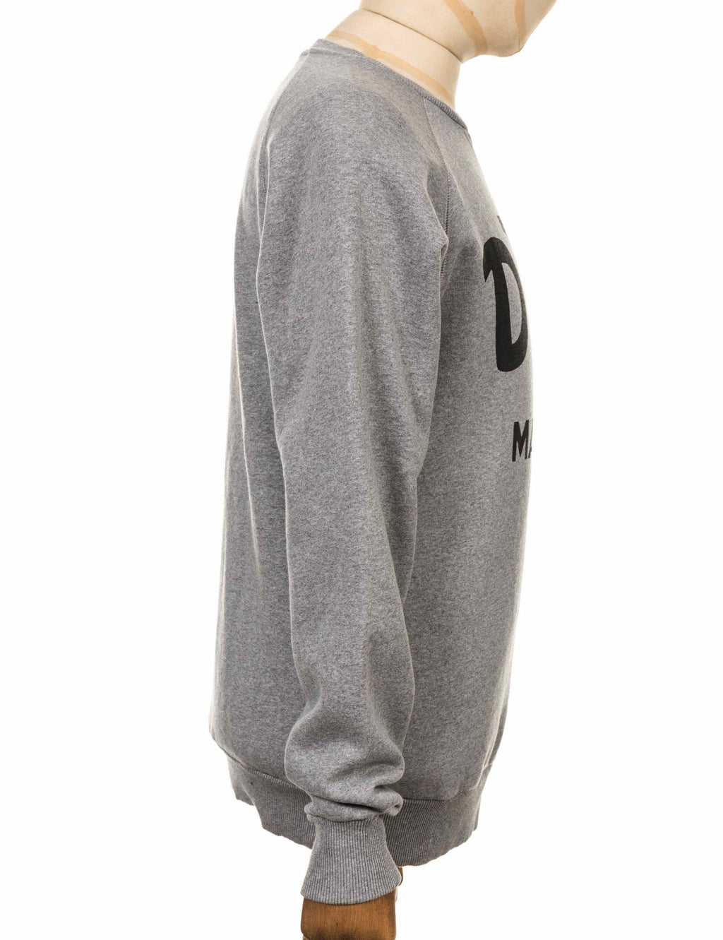 Curvy Crew Sweat - Grey Heather