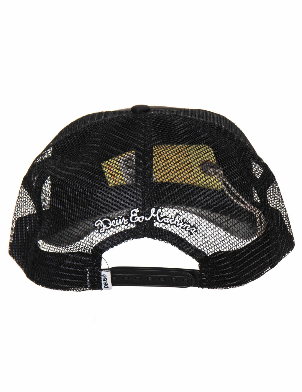 Caps Trucker Mesh Hat - Black