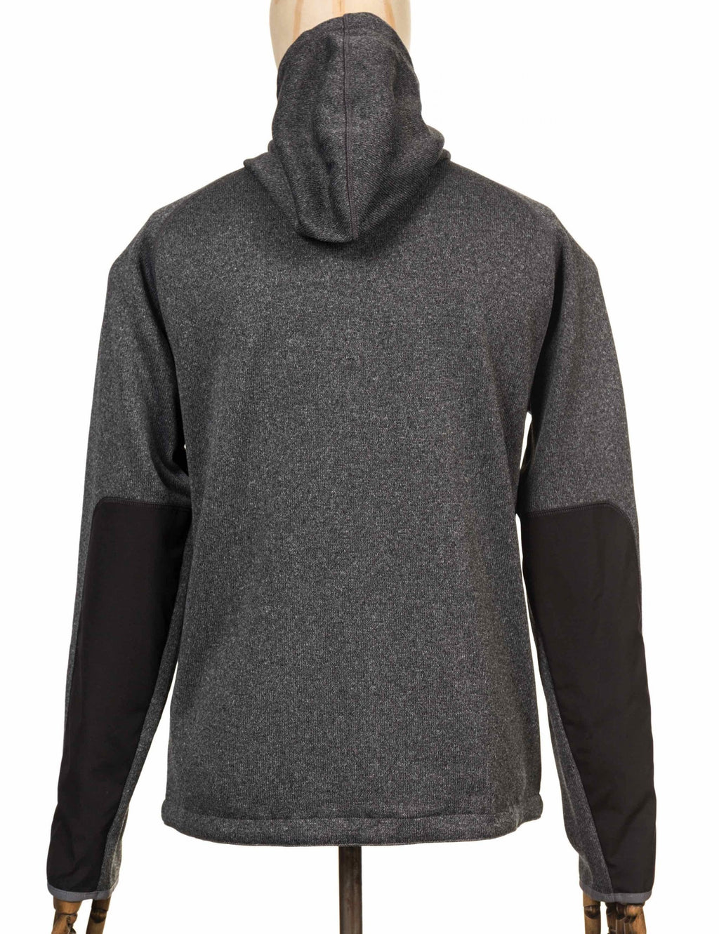 Ovik Fleece Zip Hooded Jacket - Dark Grey