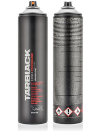 Spray Paint 600ml - Tar Black High Pressure
