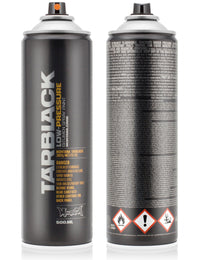 Spray Paint 500ml - Tar Black Low Pressure