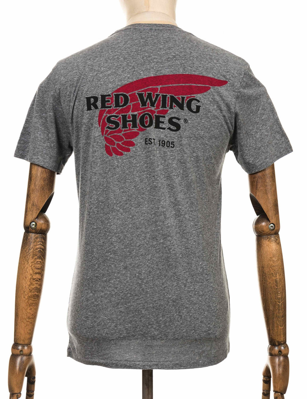 97404 Red Wing Logo T-Shirt - Grey Heather