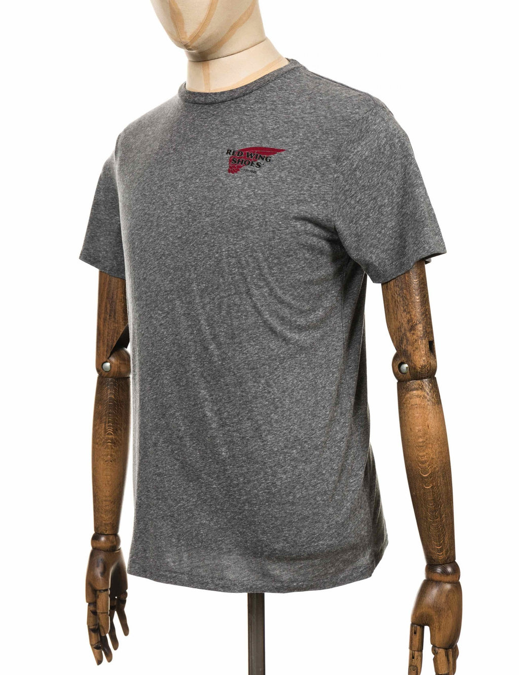 97404 Red Wing Logo T-Shirt - Grey Heather