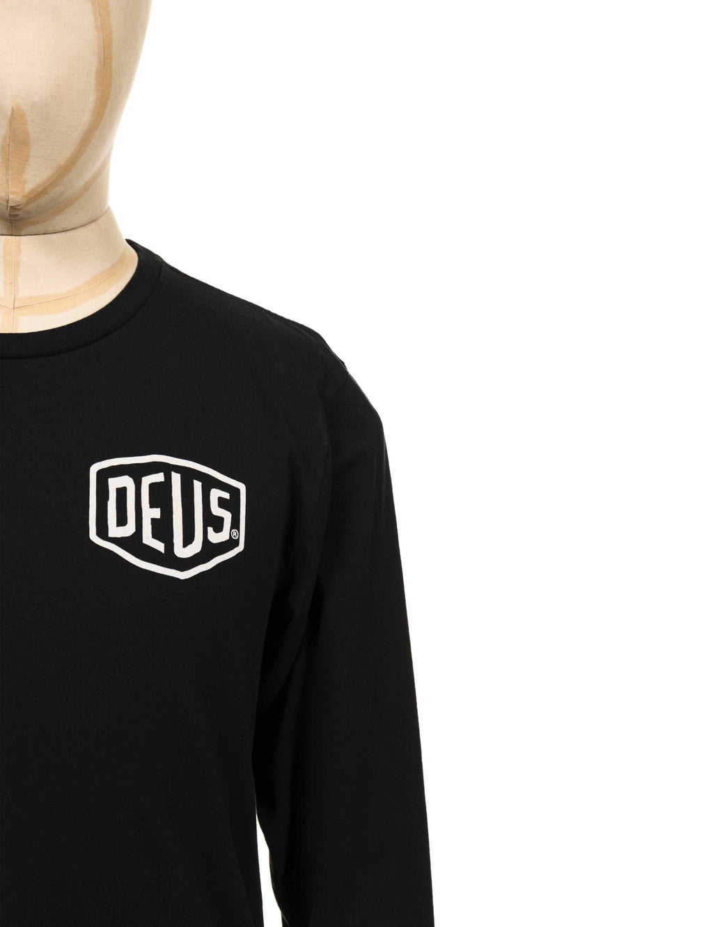 Venice Address Long Sleeve T-Shirt - Black