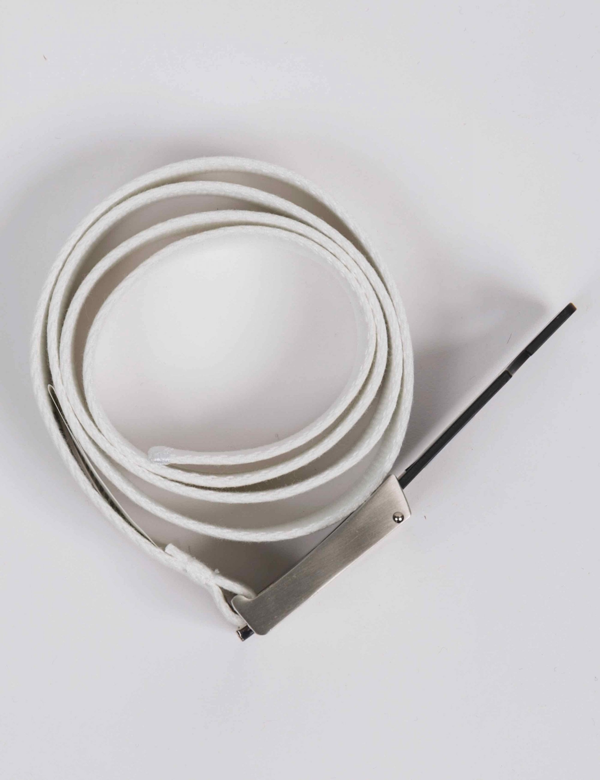 Enamel Wings Belt - White