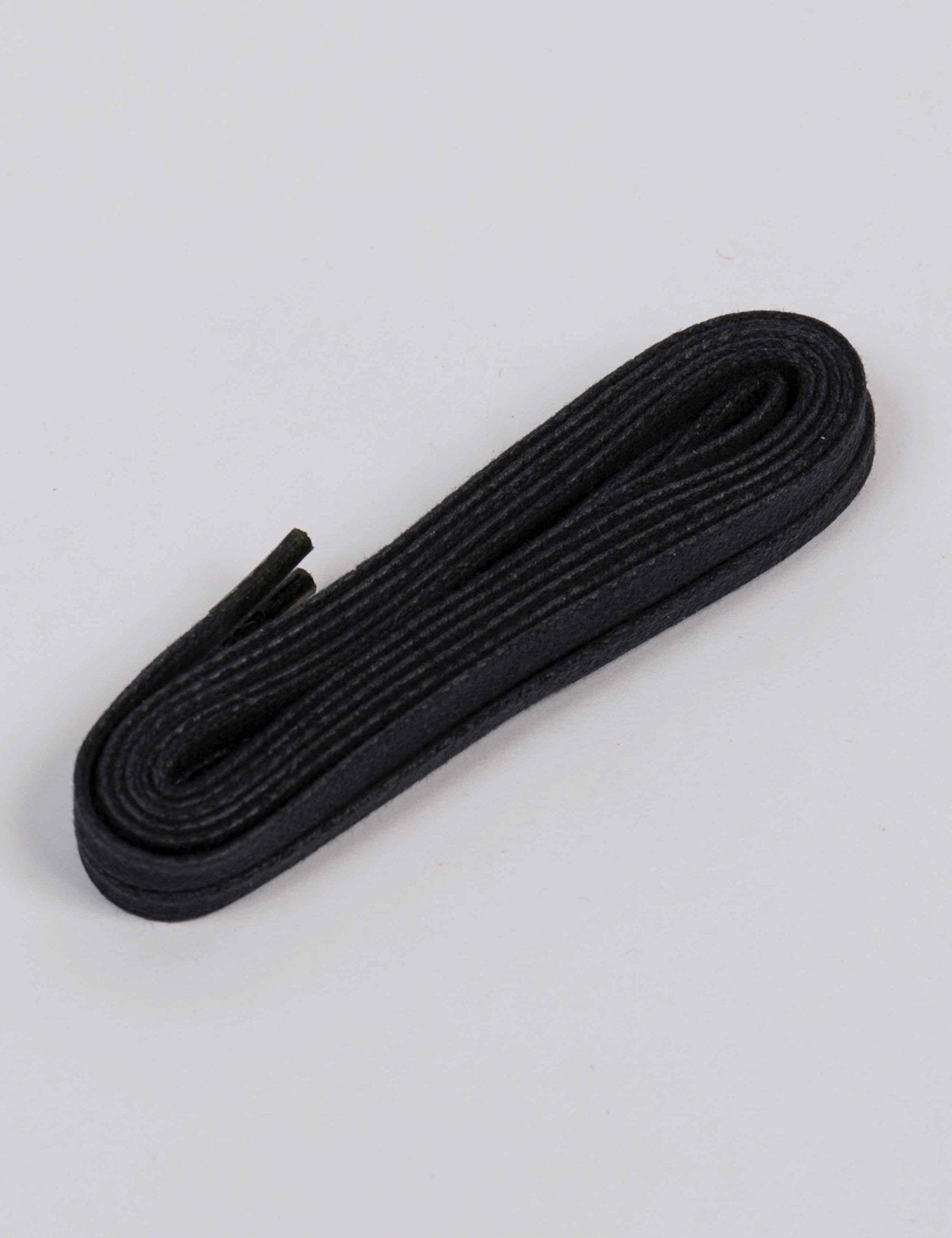 97155 48" Flat Waxed Laces - Black