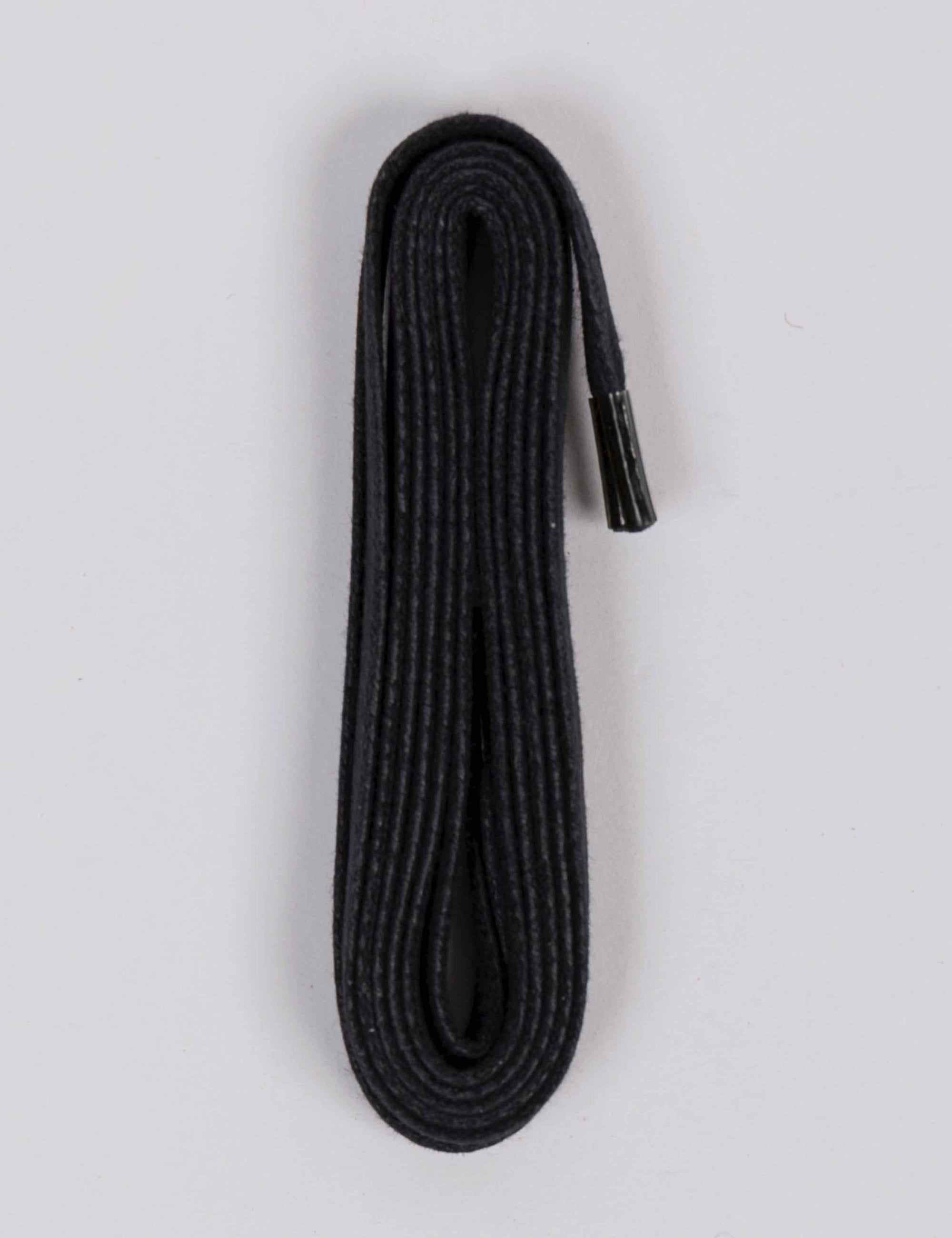 97155 48" Flat Waxed Laces - Black