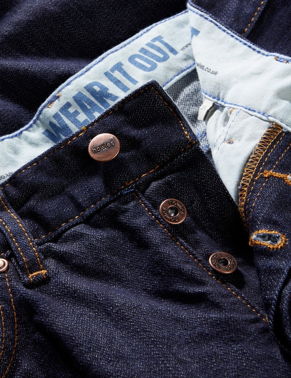 Tapered Slim Organic Denim - Indigo