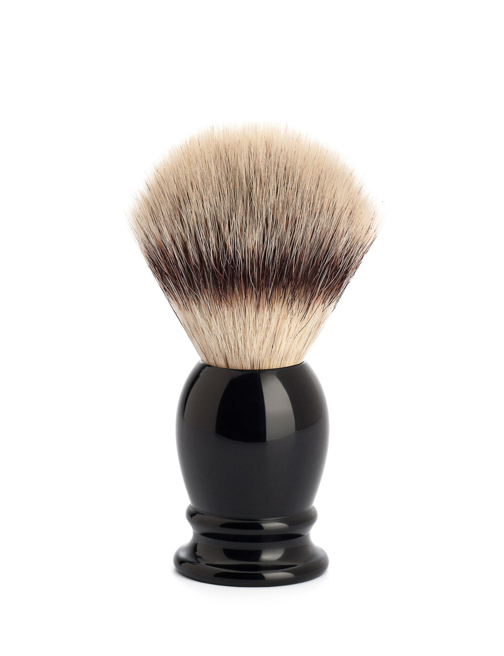 31K256 Classic Medium Silvertip Fibre Shaving Brush - Black
