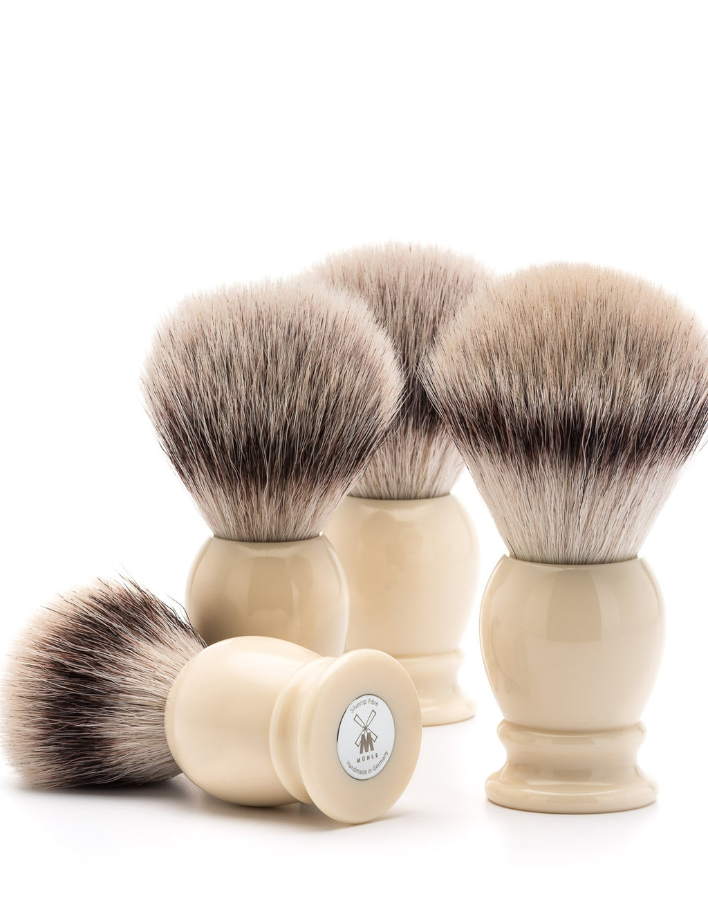 31K257 Classic Medium Silvertip Fibre Shaving Brush - Ivory