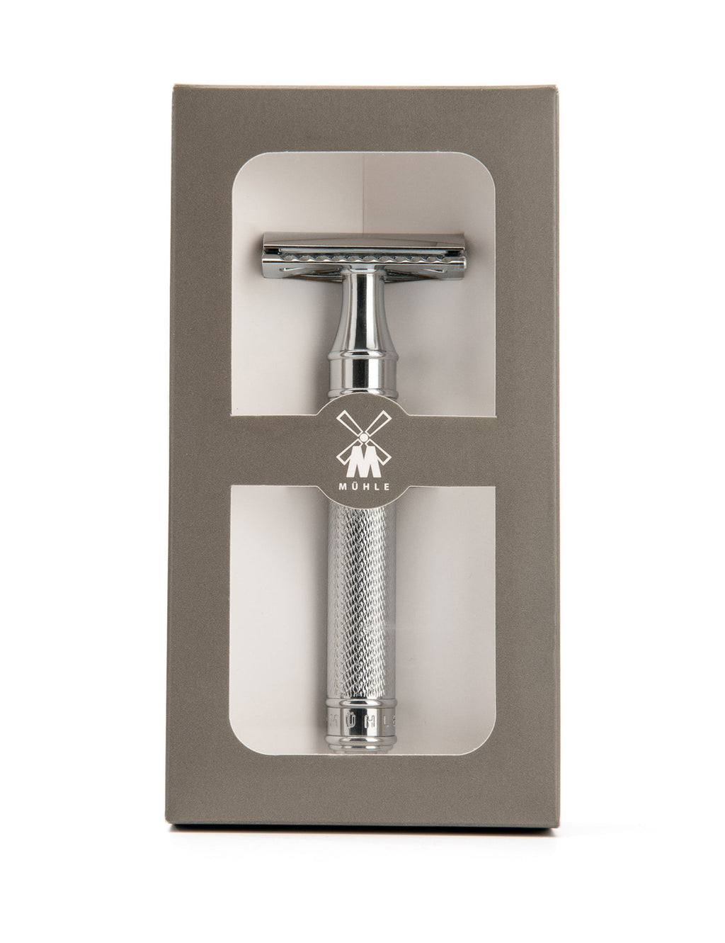 R89 Traditional Safety Razor (Closed Comb) - Chrome