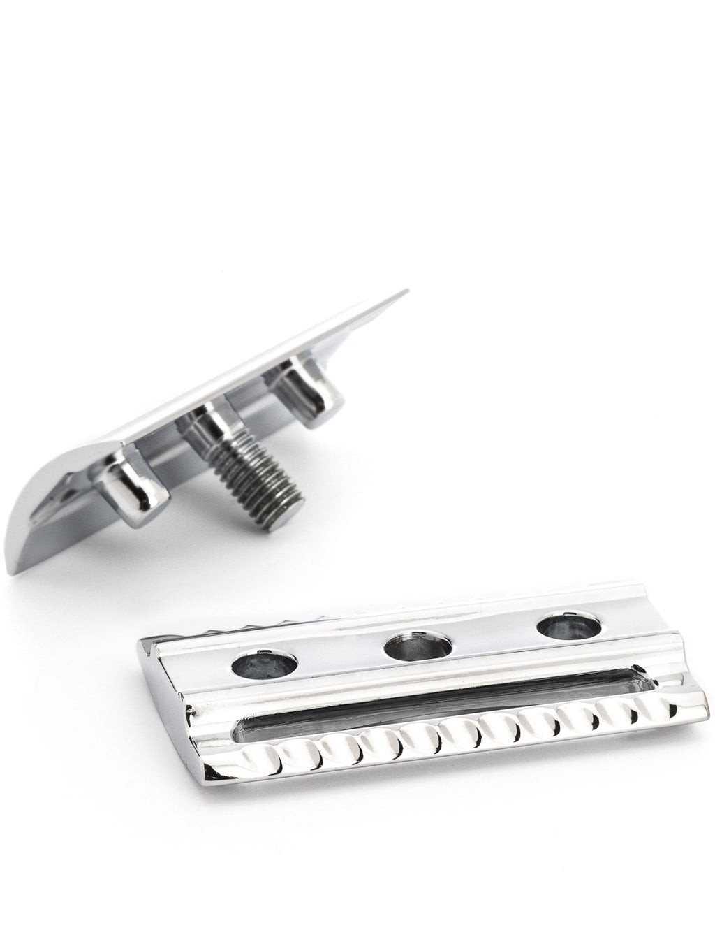 R89 Traditional Safety Razor (Closed Comb) - Chrome