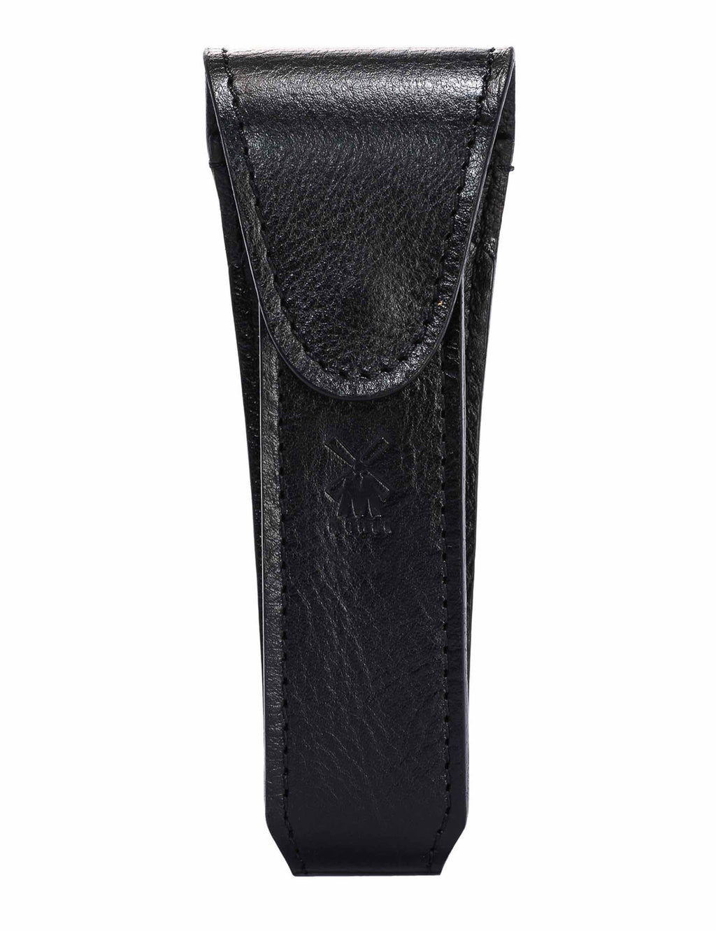RT6 Leather Safety Razor Travel Pouch - Black