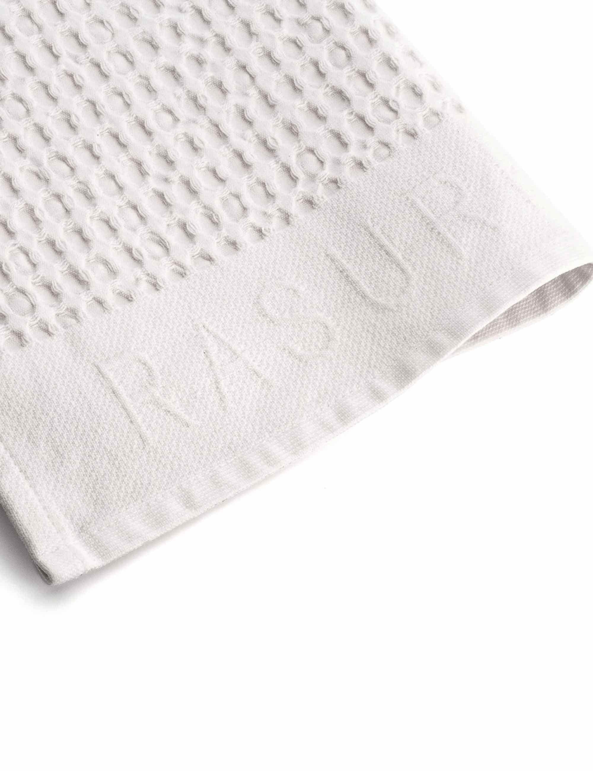Muhle T1 Waffle Pique Shaving Towels (2 pk) - White