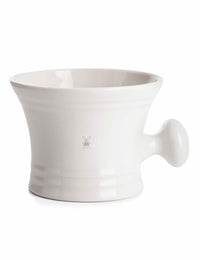 RN4 Shaving Crucible with Handle - White