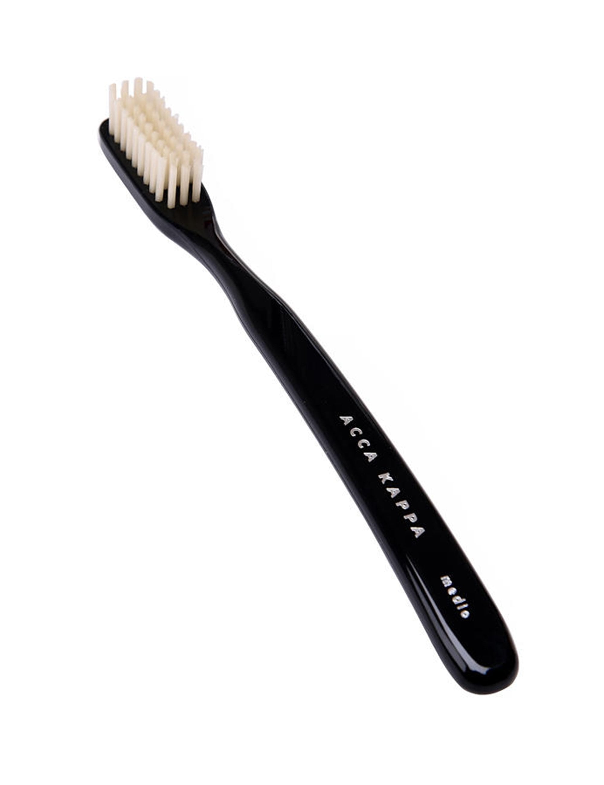 Vintage Toothbrush (Pure White Bristle) - Black