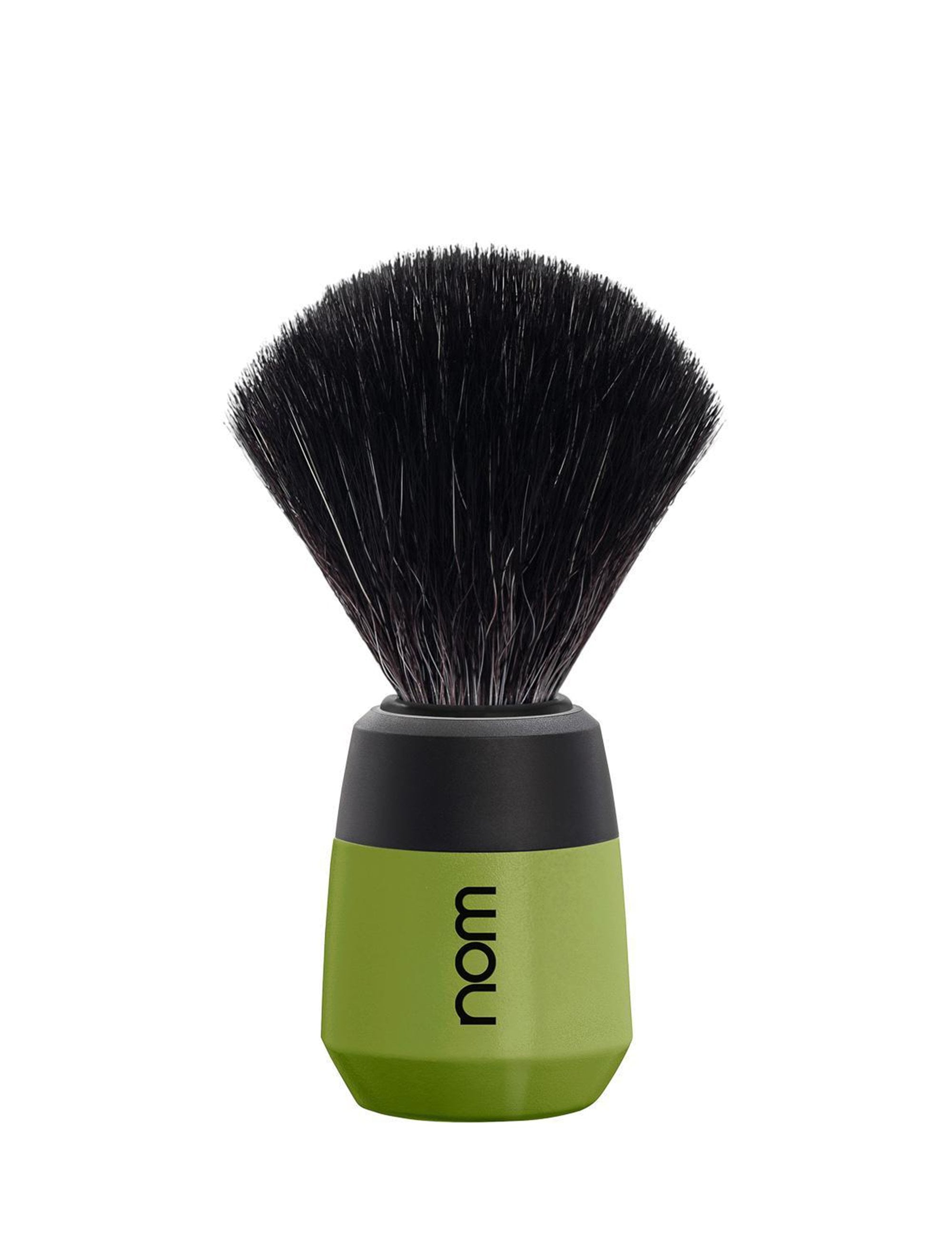 Max Black Vegan Shaving Brush - Olive