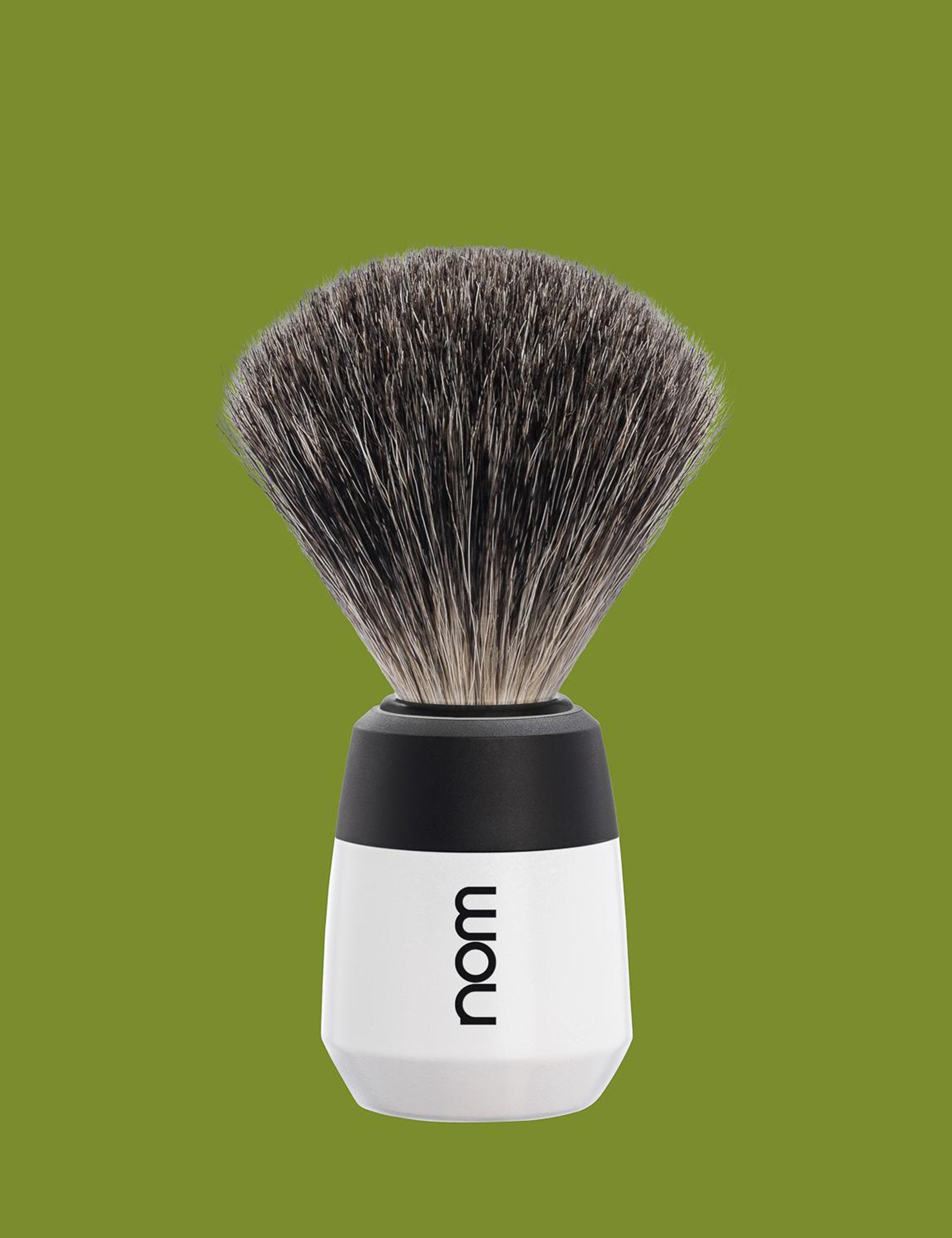 Max Pure Badger Shaving Brush - White