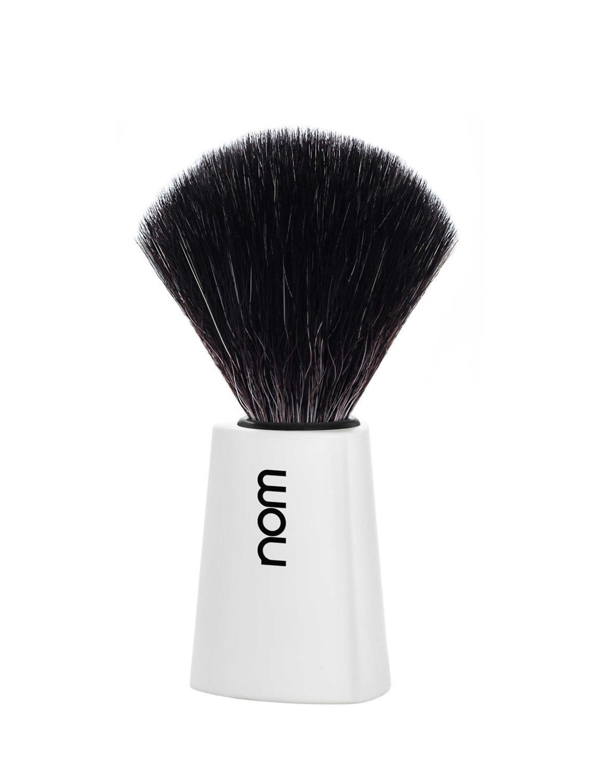 Carl Black Fibre Shaving Brush - White