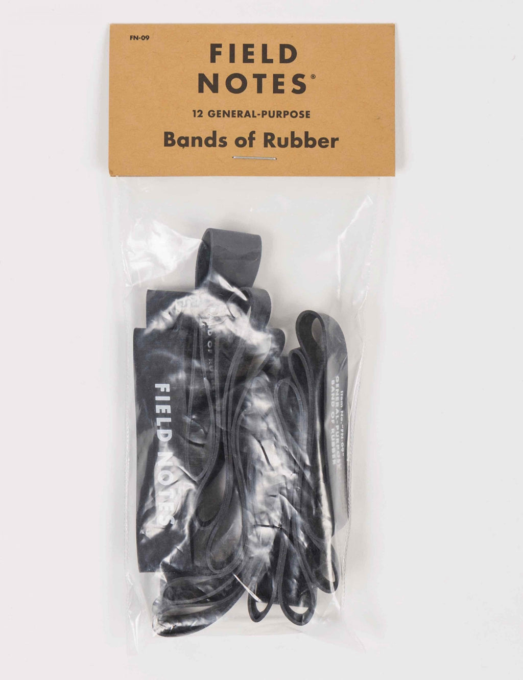 Rubber Bands (12 Pack) - Black