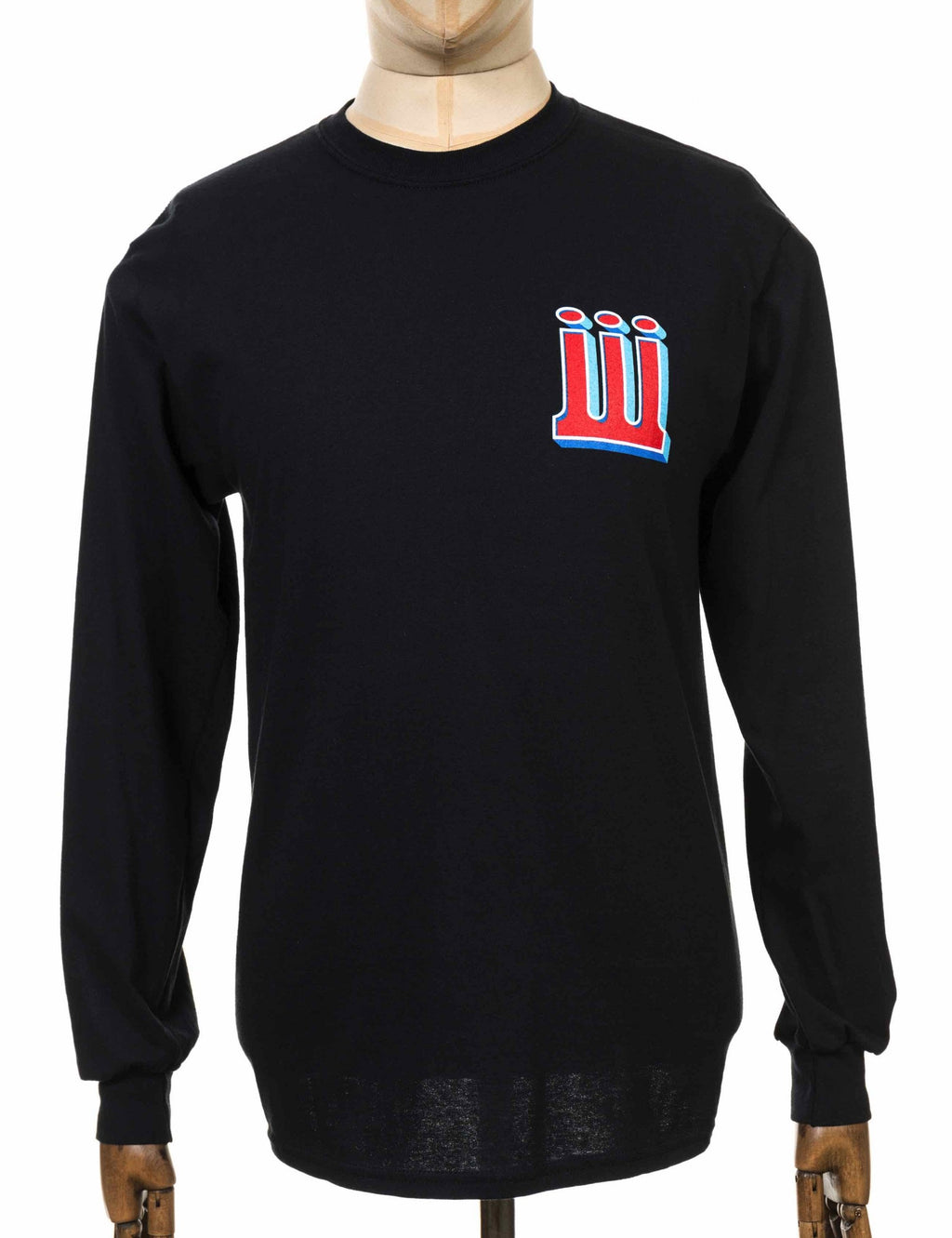 Structure Long Sleeve T-Shirt - Black