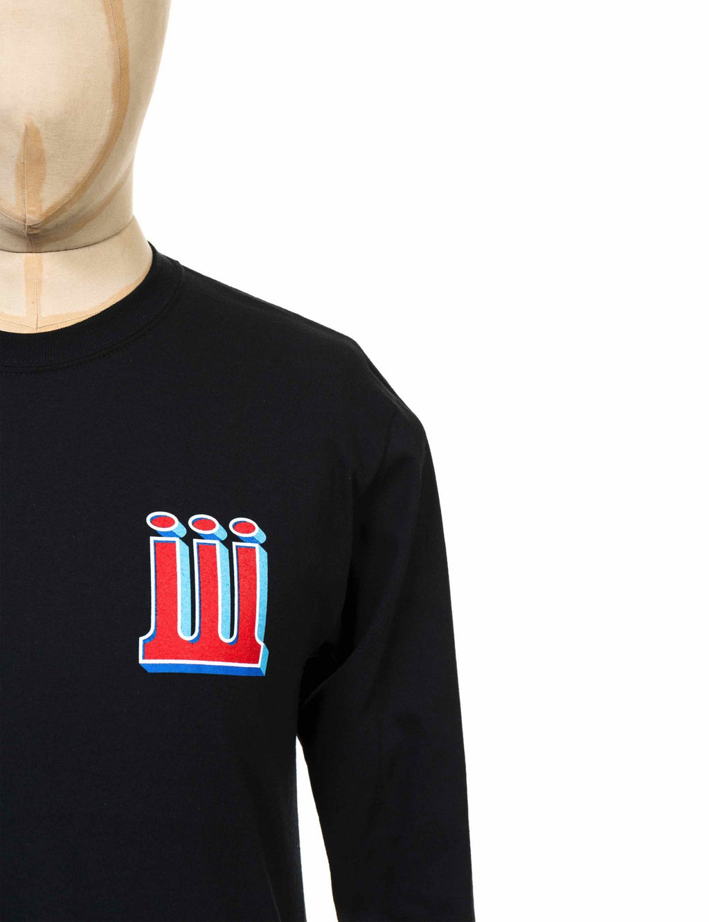 Structure Long Sleeve T-Shirt - Black