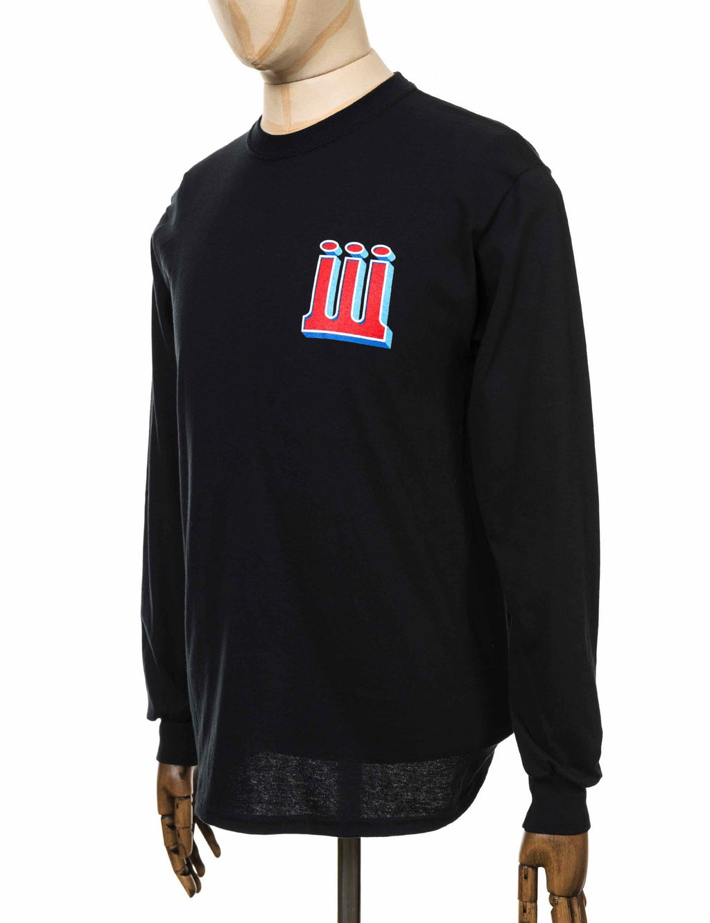 Structure Long Sleeve T-Shirt - Black