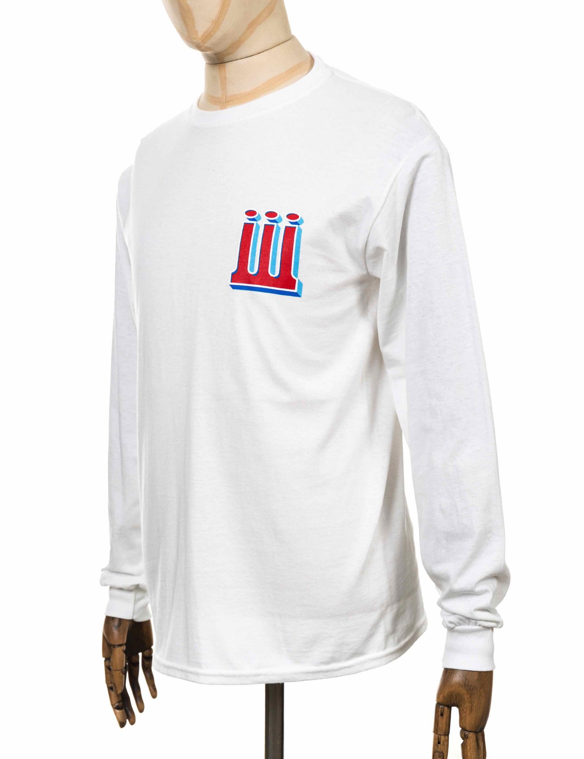 Structure Long Sleeve T-Shirt - White