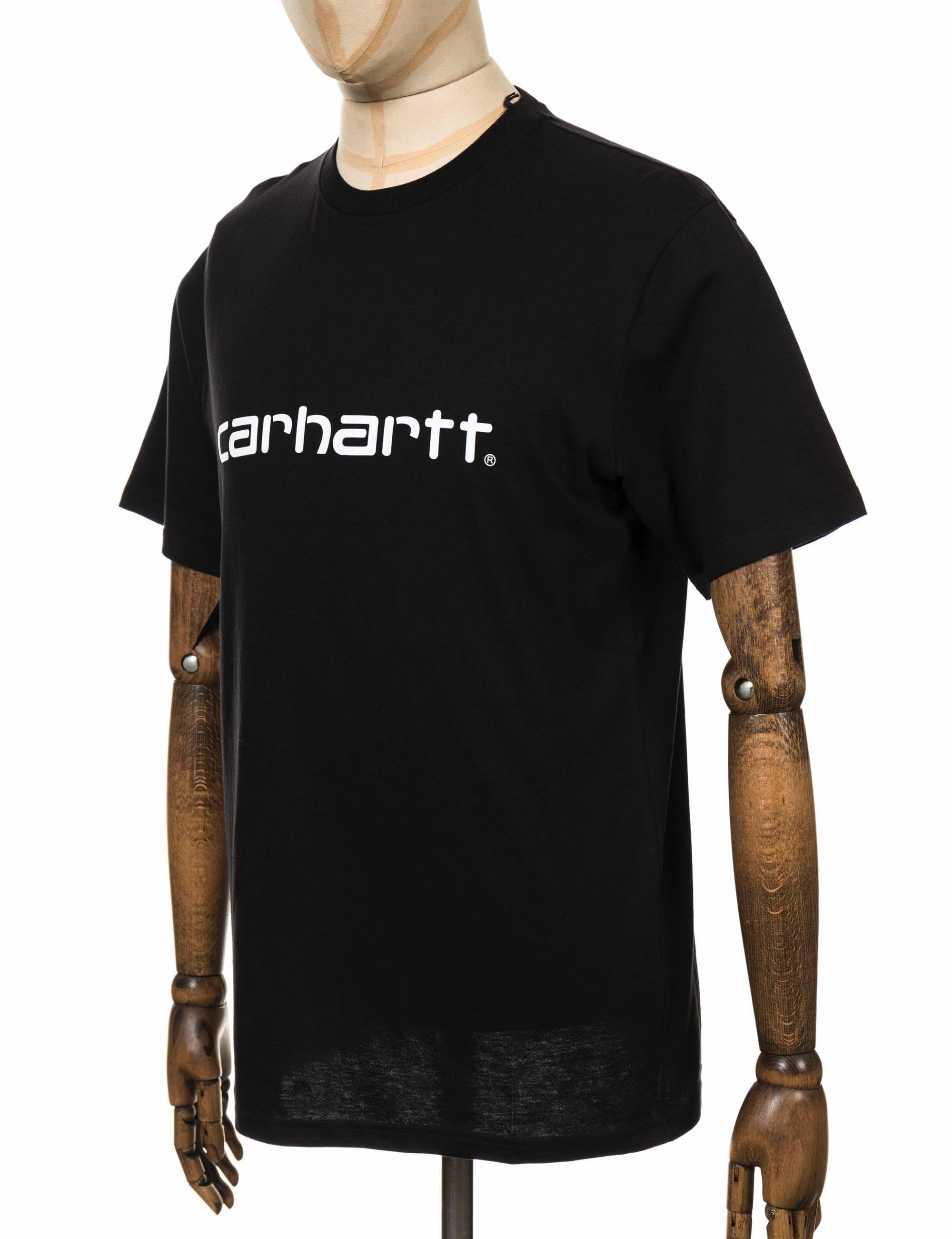 Carhartt WIP Script T-Shirt - Black/White