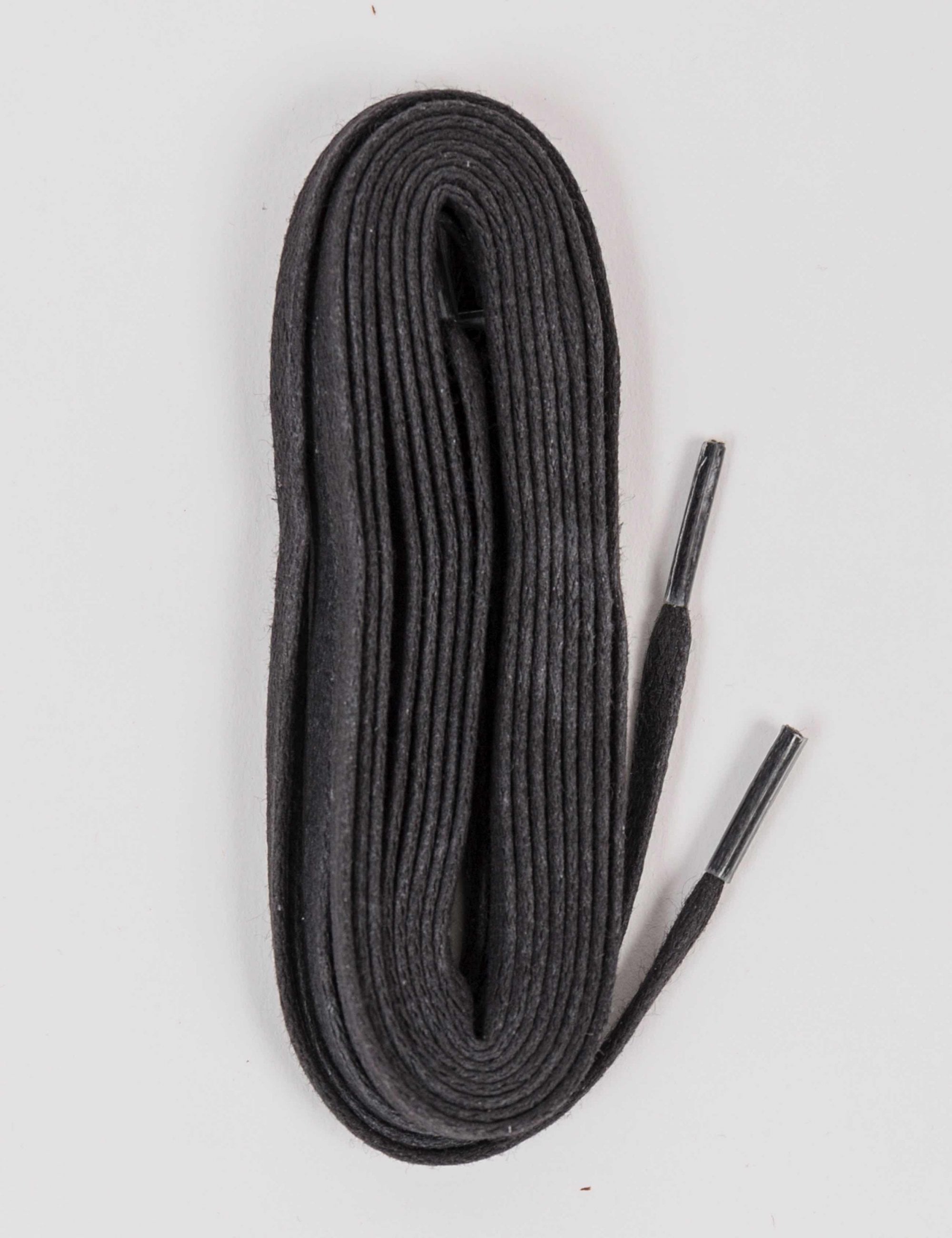 93007 60" Flat Waxed Laces - Black