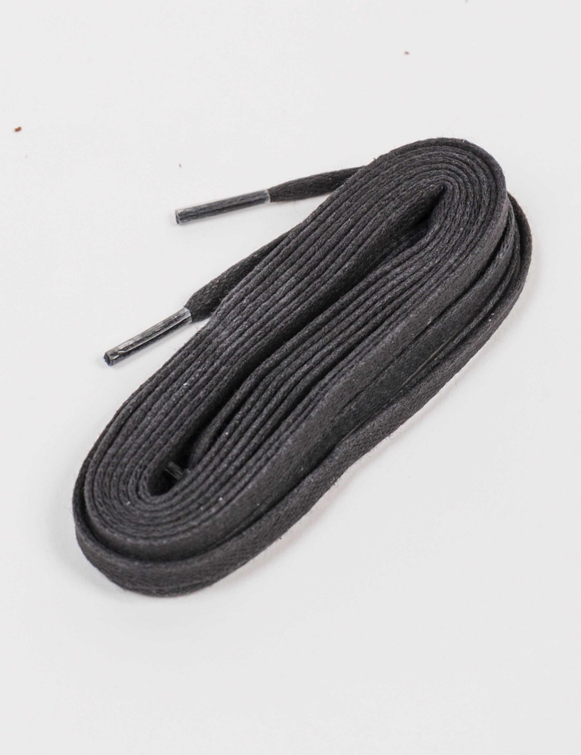 93007 60" Flat Waxed Laces - Black