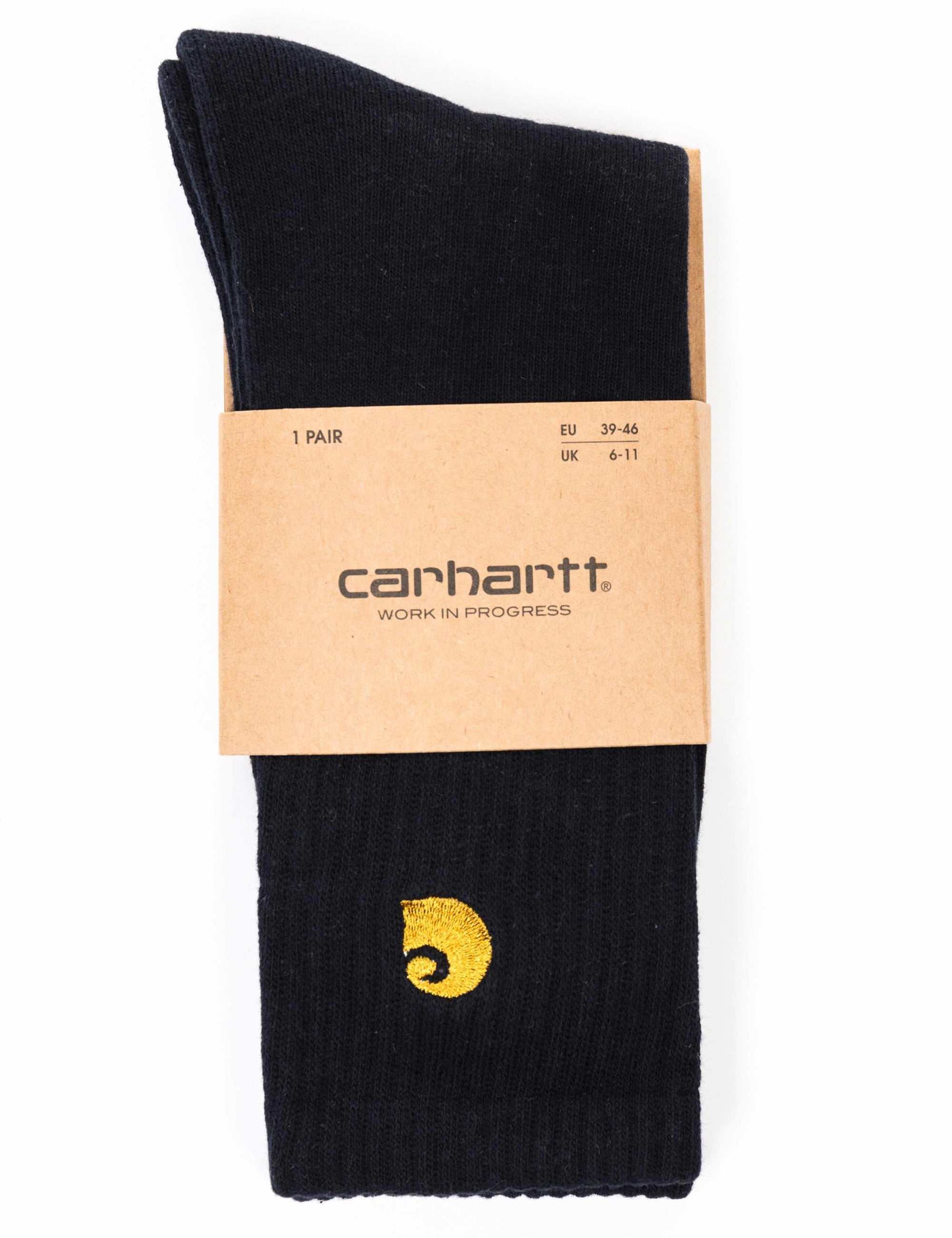 Chase Socks - Dark Navy/Gold