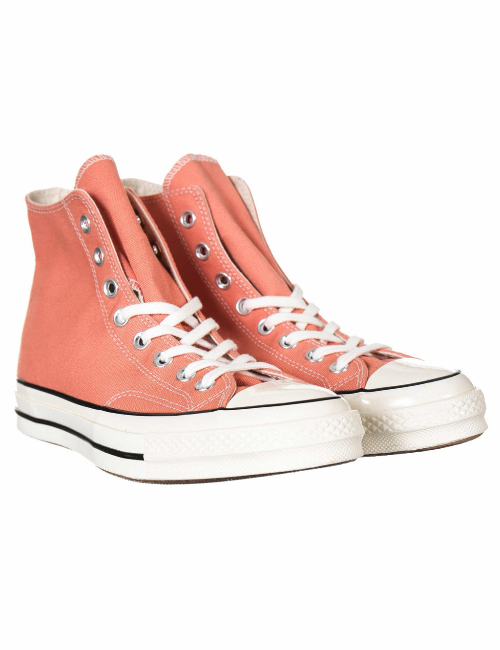1970s Chuck Taylor All Star Hi Trainers - Desert Peach/Black