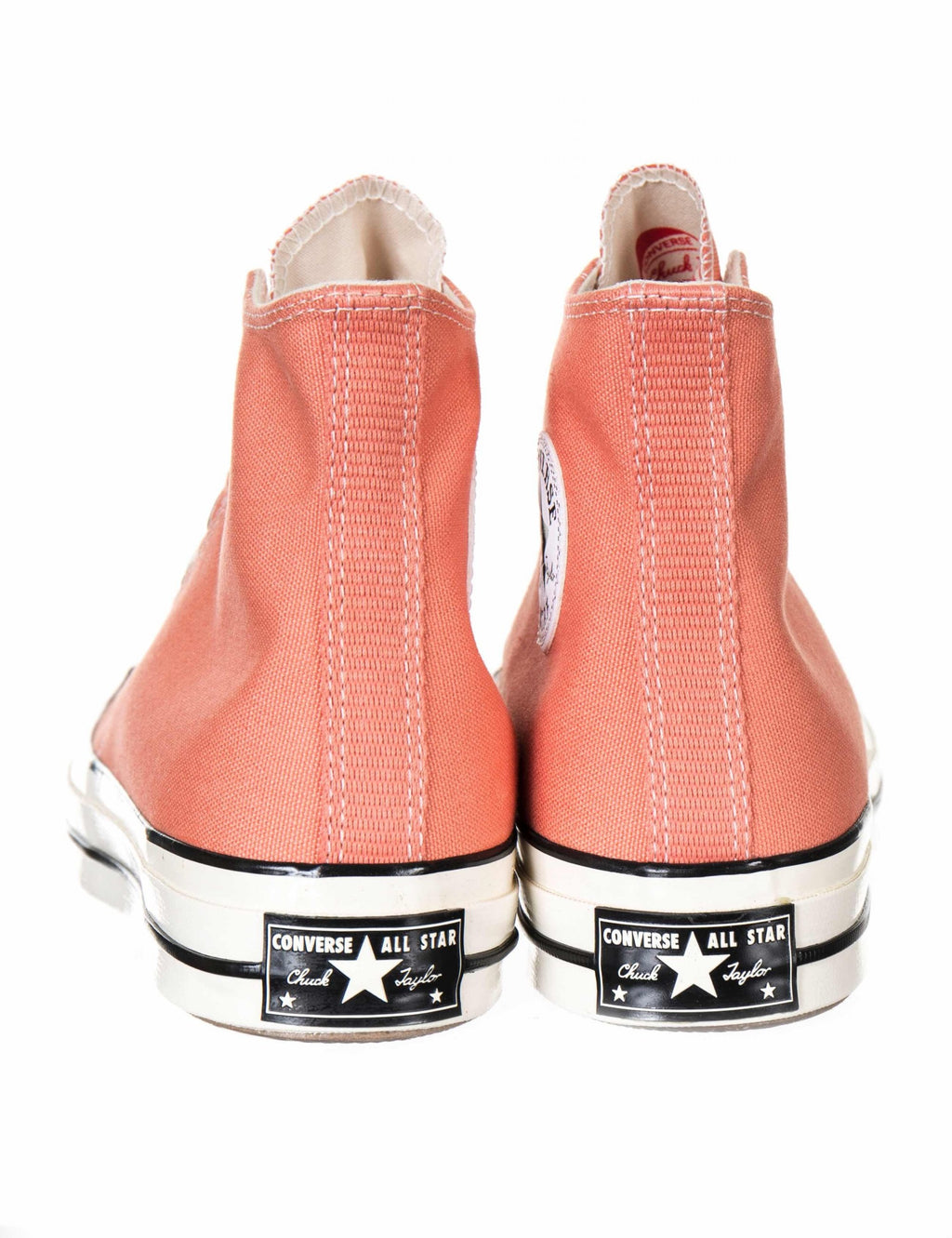 1970s Chuck Taylor All Star Hi Trainers - Desert Peach/Black